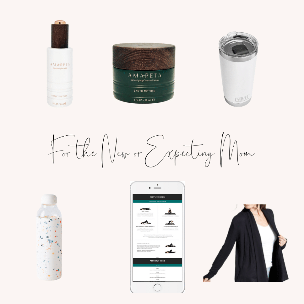 gift guide for new moms or expecting moms