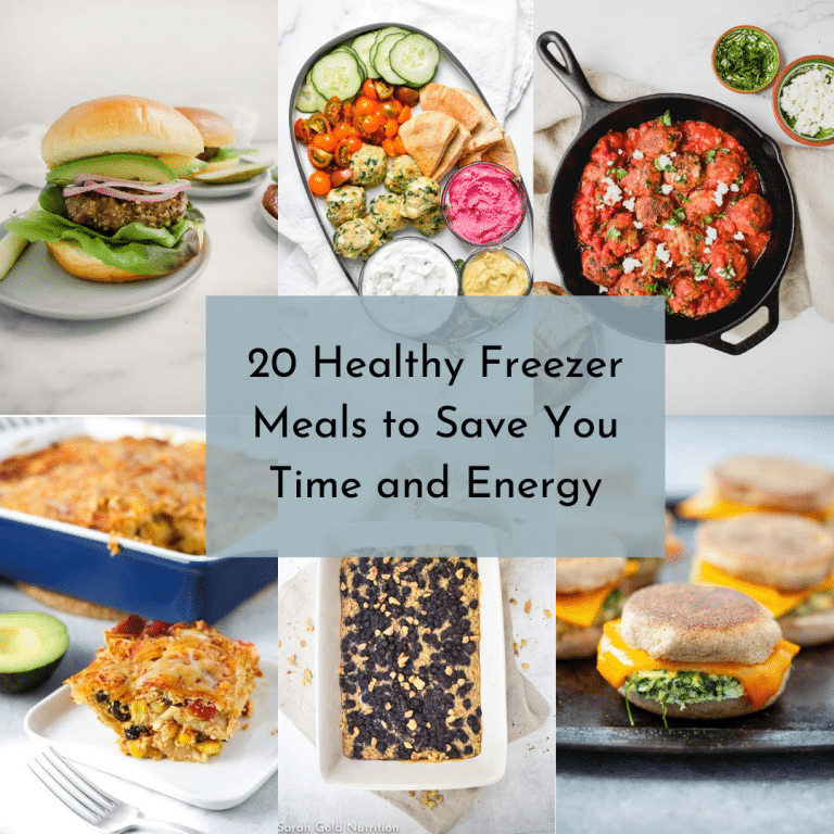 20 Healthy Freezer Meals to Save Time & Energy