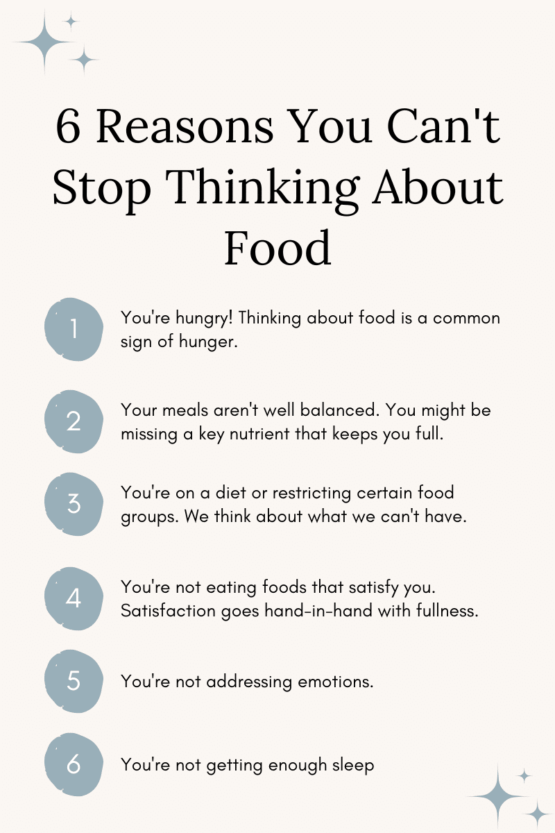 How to Stop Thinking About Food All the Time