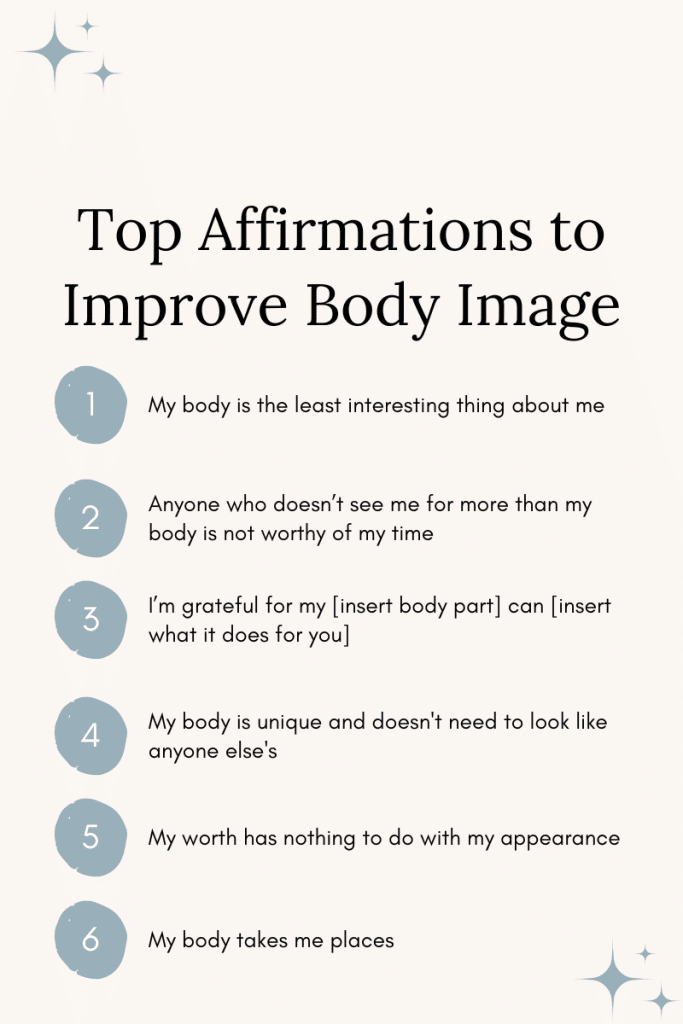 40 Positive Body Image Affirmations to Boost Body Confidence