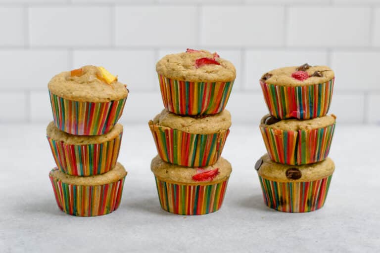 Healthy Oat Flour Muffins 5 Ways